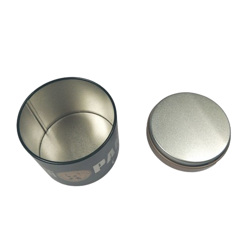 Custom Printed Candle Gift Packaging Metal Tin Box Wholesale Food Grade Empty Round Tea Tin Cans With Lid