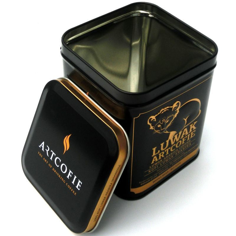 Square tin box,metal tin tea coffee box can cookie chocolate candy tin canister box container